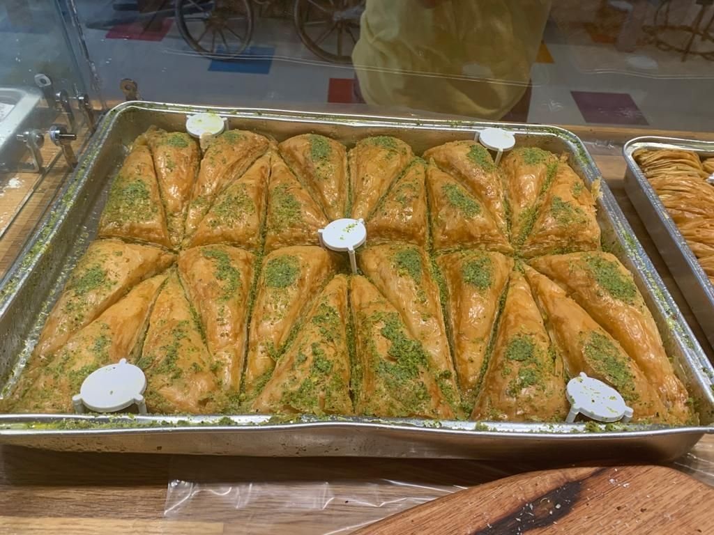 Baklava tray at Ephesus Sarasota